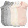 imageCalvin Klein Womens Low Cut Socks  6 Pack Breathable Cushioned Athletic Performance No Show Socks for Women Sizes 410Rose Multi