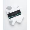 imageCalvin Klein Womens Low Cut Socks  6 Pack Breathable Cushioned Athletic Performance No Show Socks for Women Sizes 410WhiteGrey Tip