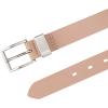 imageCalvin Klein Womens Metal Loop Slim 1 Inch Fashion Belt for Trousers Jeans DressesLight Brown