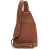 imageCalvin Klein Womens Millie Backpack for Women  Vegan Leather Monogram Backpack 2 Pockets BrownKhakiBlack One SizeCaramel