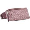 imageCalvin Klein Womens Millie Novelty Belt BagRose SmokeEggplant Logo