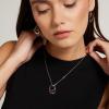 imageCalvin Klein Womens Pendant Necklace Sculptural Contours for Elegant Style in Polished FinishTwo Tone