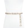 imageCalvin Klein Womens Slim Mesh and Chain Fashion Waist Belts for Dresses TrousersGold