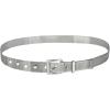 imageCalvin Klein Womens Slim Mesh and Chain Fashion Waist Belts for Dresses TrousersSilver Mesh