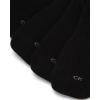 imageCalvin Klein Womens Socks  Comfort Cuff Sneaker Liner 6 PackAll Black