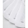 imageCalvin Klein Womens Socks  Comfort Cuff Sneaker Liner 6 PackAll White