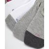 imageCalvin Klein Womens Socks  Comfort Cuff Sneaker Liner 6 PackLight Heather Grey