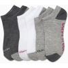imageCalvin Klein Womens Socks  Lightweight No Show Socks 6 PackHeather Grey