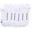 imageCalvin Klein Womens Socks  Lightweight No Show Socks 6 PackWhite Logo
