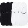 imageCalvin Klein Womens Socks  Lightweight No Show Socks 6 PackWhiteBlack Assorted