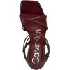 imageCalvin Klein Womens Tegin Heeled SandalDark Red Patent 600