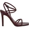 imageCalvin Klein Womens Tegin Heeled SandalDark Red Patent 600