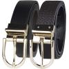 imageCalvin Klein Womens TwoinOne Reversible Dress Casual Belts for Jeans Trousers and DressesBlackBrown Casual