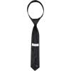 imageCalvin Klein boys Adjustable Pretied Zipper Tie  Big BoysBlack Zip