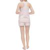 imageCalvin Klein womens Jersey Tank and Short Pajama SetPrism White