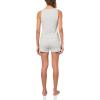 imageCalvin Klein womens Refined Rib Tank Short SetGrey Heather