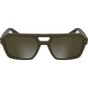 imageCALVIN KLEIN JEANS Mens CKJ25603S Rectangular Sunglasses Matte Brown One Size