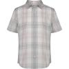 imageCalvin Klein Boys Short Sleeve Woven ButtonDown ShirtQuarry Washed Out Plaid