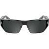 imageCalvin Klein Ck25102s Rectangular SunglassesMatte Dark Ruthenium