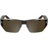 imageCalvin Klein Ck25102s Rectangular SunglassesMatte Light Gun