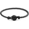 imageCalvin Klein Jewelry Mens Leather BraceletGrey