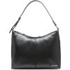 imageCalvin Klein Max Top Zip Hobo Shoulder BagBlackSilver Waxed