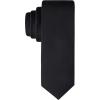 imageCalvin Klein Mens Black Solid and Pattern Neckties  Standard and Extra Long SizesBlack