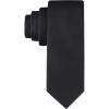 imageCalvin Klein Mens Black Solid and Pattern Neckties  Standard and Extra Long SizesBlack Cord