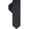 imageCalvin Klein Mens Black Solid and Pattern Neckties  Standard and Extra Long SizesBlack Luxe