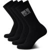 imageCalvin Klein Mens Crew Socks  4 Pack Performance Cushion Comfort MidCalf Crew Socks  Athletic Socks for Men Sizes 712Black