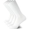 imageCalvin Klein Mens Crew Socks  4 Pack Performance Cushion Comfort MidCalf Crew Socks  Athletic Socks for Men Sizes 712Premium White