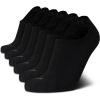 imageCalvin Klein Mens Liner Socks  6 Pack Cushioned NonSlip No Show Sneaker Loafer Socks  Ultra Low Cut Socks for Men 712All Black