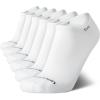 imageCalvin Klein Mens Socks  No Show Low Cut Athletic Socks 6 PackWhite Logo