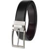 imageCalvin Klein Mens Twoinone Reversible Rotative Buckle Casual Dress BeltDeep BlackBrown