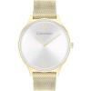 imageCalvin Klein Timeless Womens Quartz Multifunction Watch  Gift for HerWhite Gold