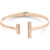 imageCalvin Klein Womens Bangle Elegant Minimalism with Sleek Linear Silhouette and Crystal SettingsCarnation