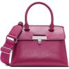 imageCalvin Klein Womens Becky Mini Crossbody Bag  2 in 1 Vegan Leather 2 PocketsRaspberry Radiance