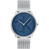 imageCalvin Klein Womens CK Iconic  35mm 2H Quartz Watch  Stainless Steel Mesh Bracelet  Water Resistance 30 Meters  Premium Fashion Timepiece for Everyday Style  Gift for HerSilverBlue