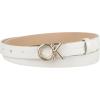 imageCalvin Klein Womens Casual Slim Width Fashion Belt for Jeans Trousers and DressesBone