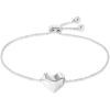imageCalvin Klein Womens Chain Bracelet Contemporary Heart Design for All OccasionsSilver