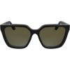 imageCalvin Klein Womens Ck25500s Square SunglassesBlack