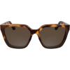 imageCalvin Klein Womens Ck25500s Square SunglassesHavanaBrown