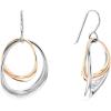 imageCalvin Klein Womens Fishy Earrings Distinctive Contours in Polished Finish for Elegant StyleTwo Tone