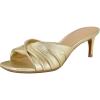 imageCalvin Klein Womens Imeena Heeled SandalGold Leather 710