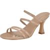 imageCalvin Klein Womens Jayla Heeled SandalLight Natural Patent 110