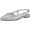 imageCalvin Klein Womens Jillie Ballet FlatSilver 040