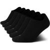 imageCalvin Klein Womens Socks  Comfort Cuff Sneaker Liner 6 PackAll Black