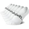 imageCalvin Klein Womens Socks  Lightweight No Show Liners 6 PackClassic White