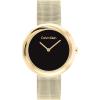 imageCalvin Klein Womens Twisted Bezel  34mm 2H Quartz Watch  Stainless Steel Bracelet  Water Resistance 30 Meters  Minimalistic Style  Premium Fashion  Gift for HerBlack Gold
