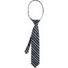 imageCalvin Klein boys Adjustable Pretied Zipper Tie  Big BoysBlack Stripe Zip